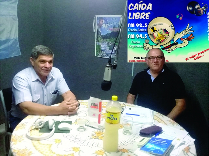 Carlos Figueroa en el programa &quot;Caida Libre&quot; Valle Fértil