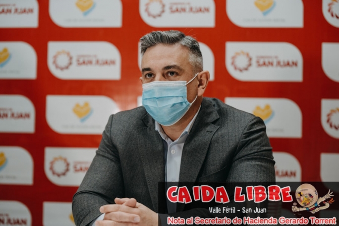Entrevista a Gerardo Torrent, secretario de Hacienda en Caida Libre