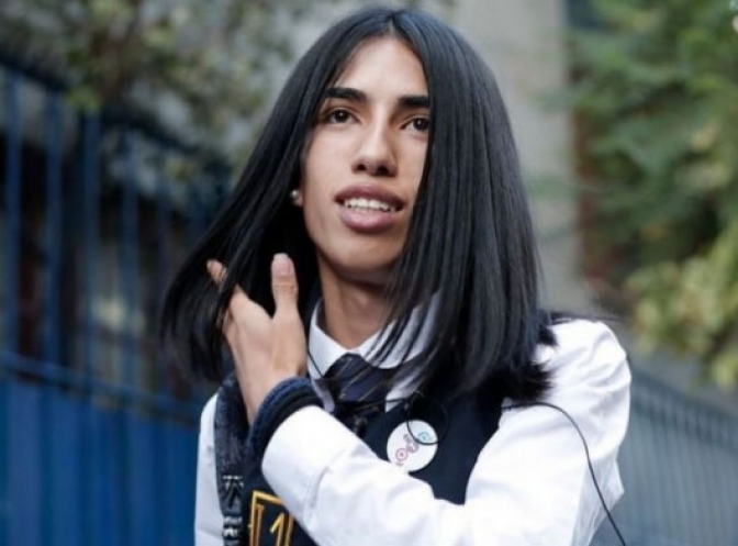 La batalla de Arlén, una trans chilena, por estudiar en una secundaria de mujeres