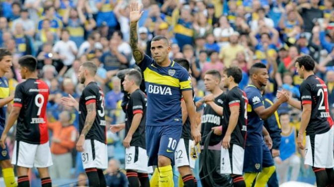 Boca goleó a Colón