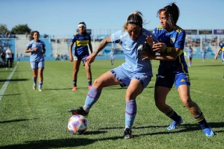 Boca venció a Belgrano en la ida de la final de la Copa de la Liga Femenina