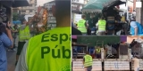 La policía de la Ciudad desalojó a casi 500 manteros en Liniers