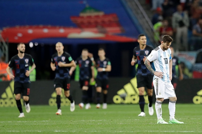 Argentina perdió 3 a 0 con Croacia y depende de un milagro para seguir en el Mundial