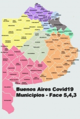 Buenos Aires, 17 municipios se encuentran en fase 5, 73 en fase 4 y 44 en fase 3