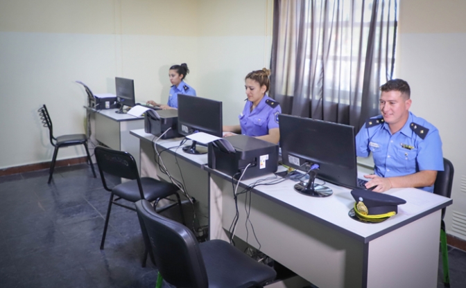 Presentaron el sistema de digitalización de trámites en comisarías policiales