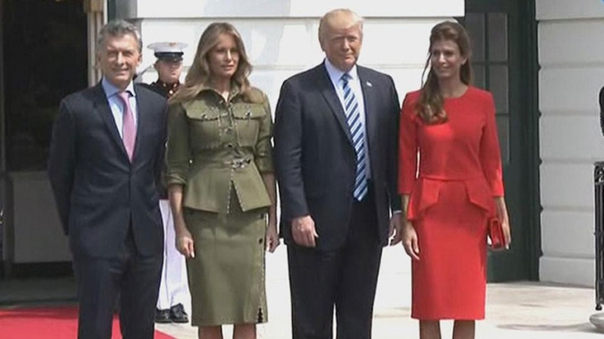 Macri y Trump acuerdan profundizar la &quot;estrecha relación&quot; entre ambos países