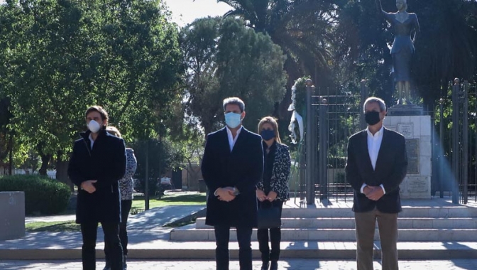 Uñac conmemoró los 101 años del natalicio de Eva Duarte de Perón