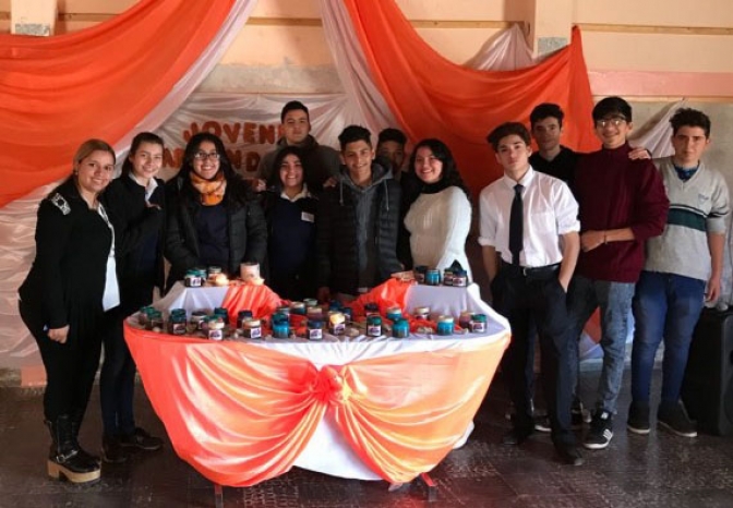 Los estudiantes de Valle Fértil tuvieron la Rueda de Capitalización