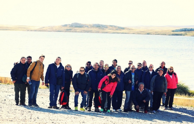 Delegación sanjuanina de veteranos de guerra ya está en Malvinas