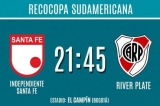 River se enfrenta con Independiente Santa Fe