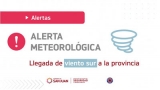 Alerta meteorológica de viento sur en San Juan