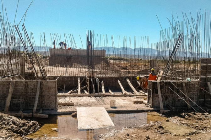 El nuevo puente de los iglesianos, con el 44% de avance