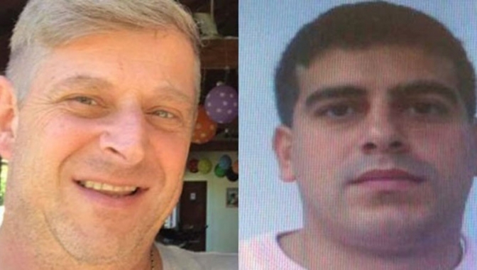 Alejandro Dal Cin y Juan Manuel Díaz, prófugos que busca la Justicia.