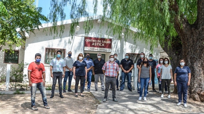 Áreas técnicas de Salud visitaron los centros sanitarios de Valle Fértil