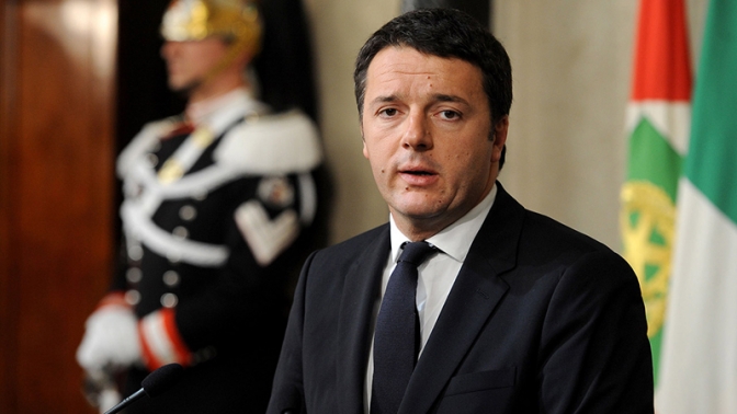 Renzi reconoció la derrota anticipó que renunciará