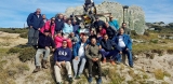La delegación sanjuanina ya recorre las Islas Malvinas