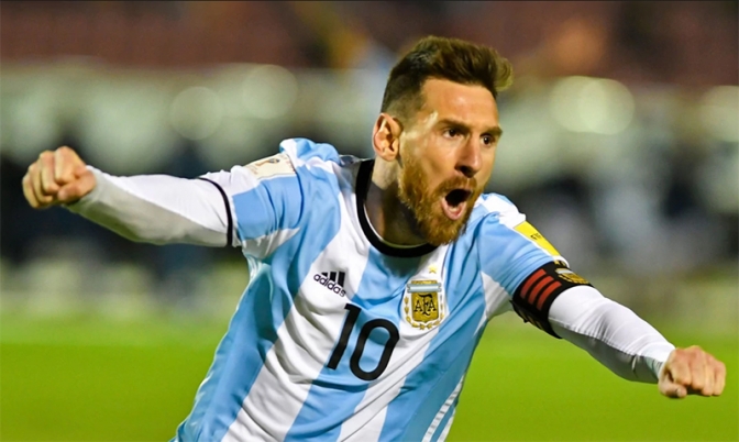 Messi brilló en la altura de Quito,la Selección estará en Rusia 2018