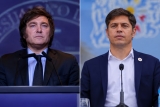 Encuesta nacional muestra un empate t&eacute;cnico entre Milei y Kicillof para un eventual balotaje en 2027