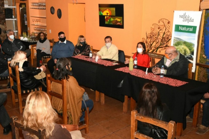 Prestadores de Ullum y Zonda tuvieron un encuentro antes de la reapertura del turismo interno