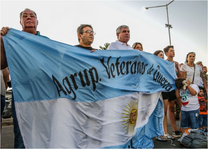 Cuarta delegación de excombatientes a Malvinas
