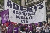 Ademys convocó a un paro para el miércoles, jueves y viernes de la semana próxima