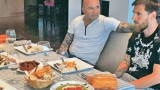 Messi y Agüero se reunieron con Sampaoli en Barcelona