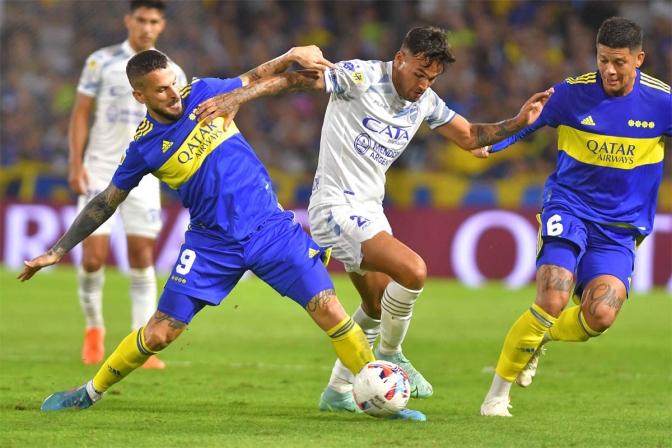 Boca  igualó ante Godoy Cruz y sigue sin ganar en la Bombonera en LPF