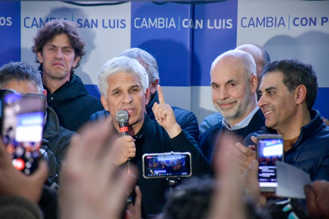 Poggi se impone en las elecciones de San Luis con el 44% de las mesas escrutadas