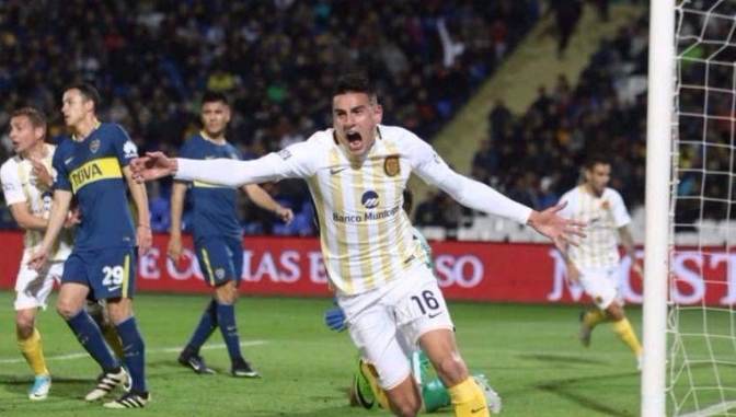 Rosario Central le ganó por 1 a 0 a Boca en Arroyito