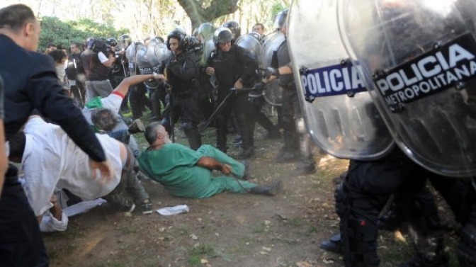 Jefe de la Metropolitana, a juicio por la represión en el Borda
