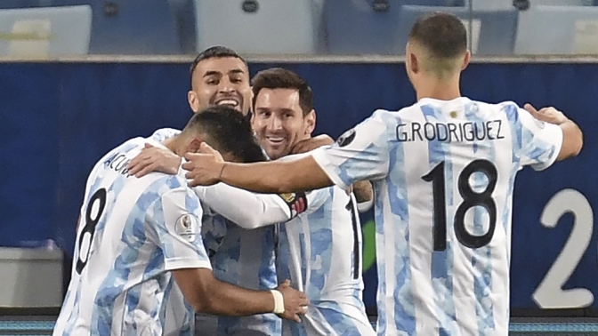 Argentina enfrenta a Ecuador en Goiania por un lugar en las semifinales de la Copa América