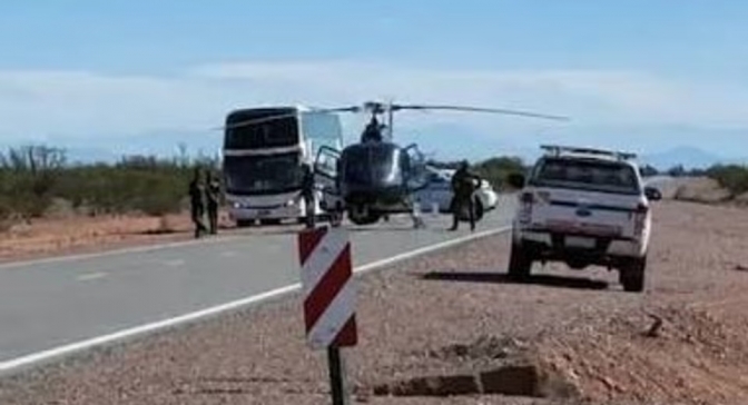 Trasladaron a la morgue judicial los cuerpos de las v&iacute;ctimas del accidente de helic&oacute;ptero en San Juan