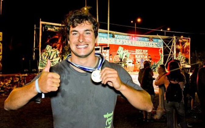 Joaquim Fontané se consagró campeón del Mundial de Kayak Freestyle San Juan 2017