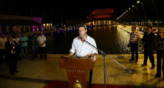 Inauguraron la Plaza del Bicentenario de la Independencia