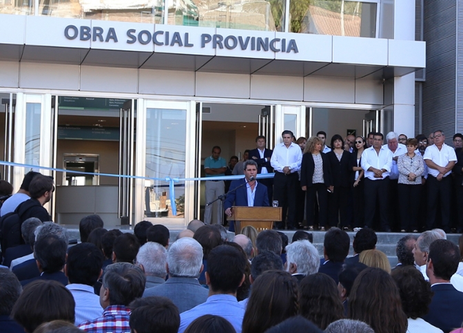 La Obra Social Provincia inauguró su nueva sede con tecnología de punta
