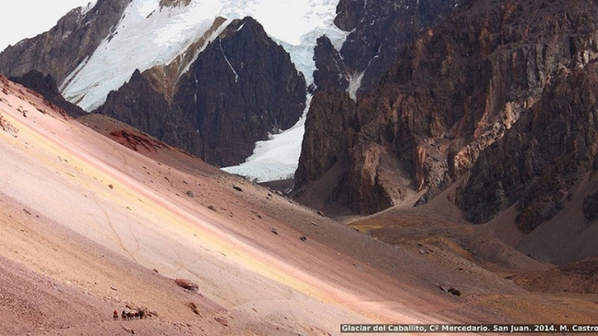 Glaciar del Caballito, San Juan