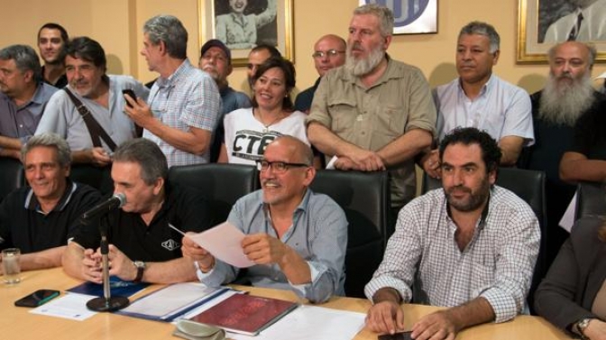 La CGT convocó a una movilización para el 22 de agosto
