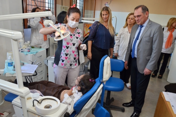 Más de 200 alumnos de la Escuela Hogar recibieron control médico
