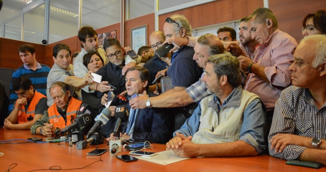 Gobierno suspendió la actividad en Veladero