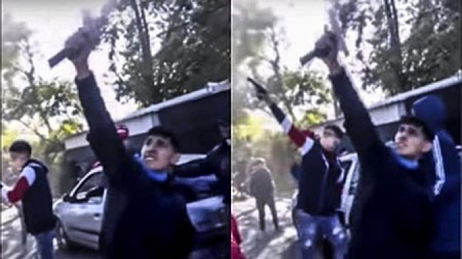 Investigan un singular cortejo fúnebre a los tiros y su difusión en las redes