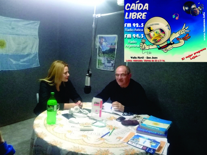 Rocio Elizondo en el programa &quot;Caida Libre&quot; Valle Fértil