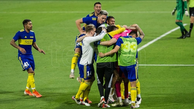 Boca volvió a pasar por penales ante Patronato y está en semifinales de Copa Argentina