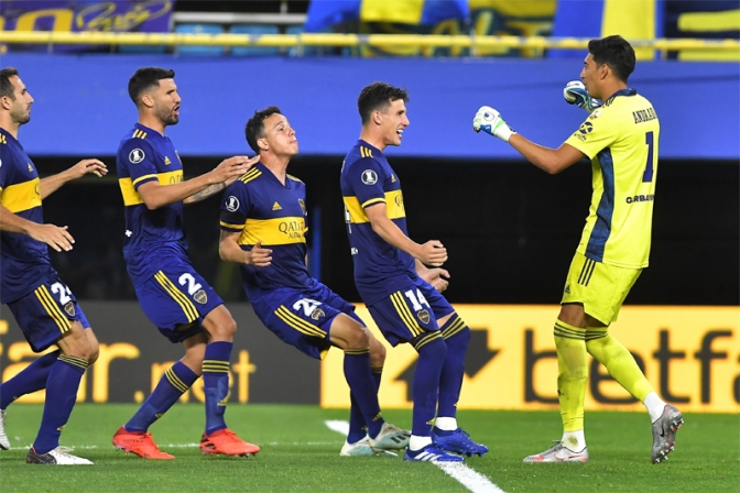 Boca llegó a cuartos de final por penales