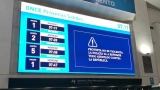 El Gobierno utilizó las estaciones de tren para advertir sobre la represión en la marcha de jubilados