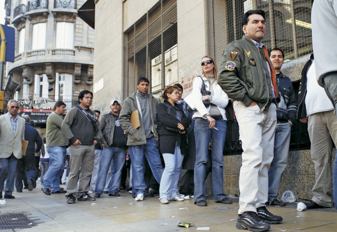 Fuerte aumento del desempleo: se ubicó por encima del 9%