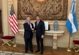 Uñac se reunió con el embajador de EEUU en Argentina