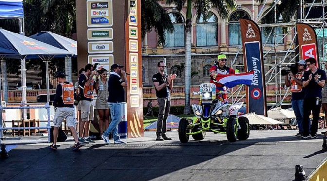 Largada simbólica Rally Dakar en Asunción