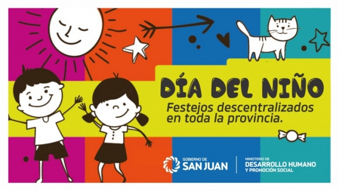 Día del Niño: festejos descentralizados para llegar a más de 200 mil pequeños