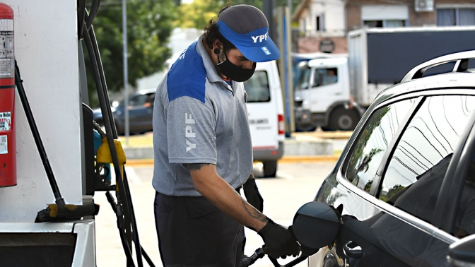 YPF aumenta los combustibles un 9% a partir de hoy