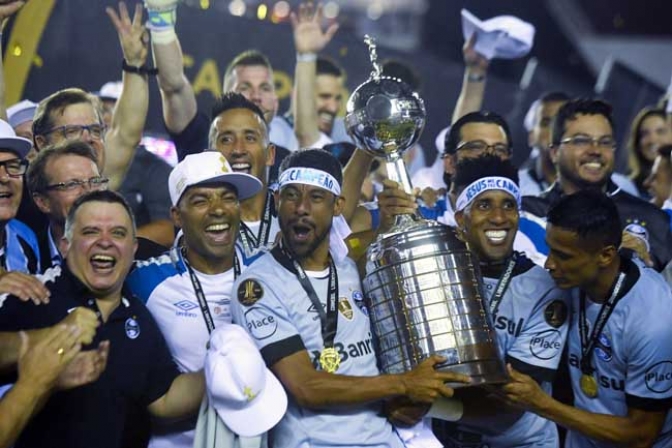 Gremio venció a Lanús y se consagró campeón de la Copa Libertadores